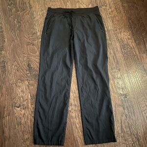 Large black scrub pants